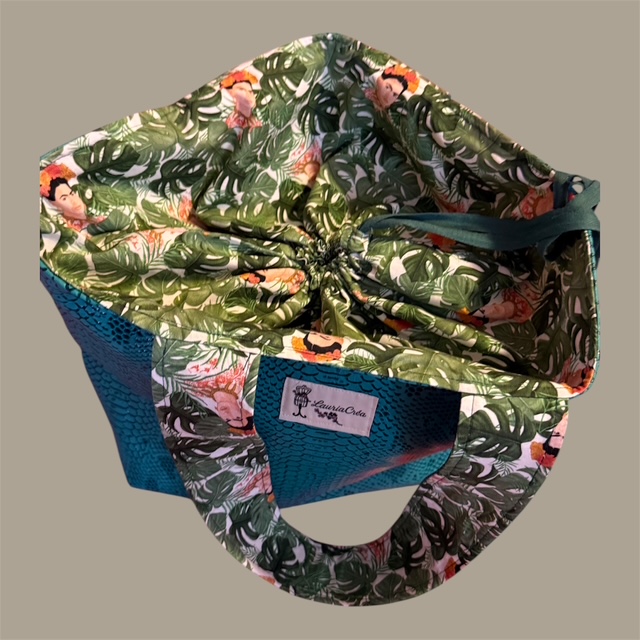 Sac “Frida & Python” – Cabas chic avec pochon de fermeture