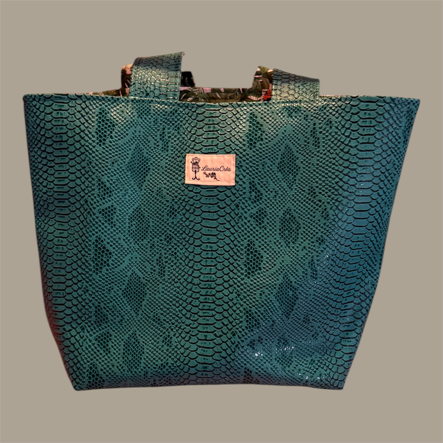Sac “Frida & Python” – Cabas chic avec pochon de fermeture – Image 3
