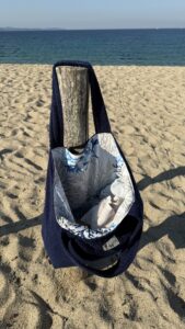 Sac de plage – Éponge marine & fond marin