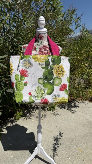 Sac de plage "Cactus Rose